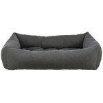 Cama Caliente, 120 × 75 cm, gris oscuro