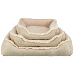 Cama Boho, 100 × 80 cm, beige