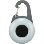 Flasher USB para perros, ø 4 × 6.5 cm, grafito