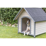 Caseta Perros Cottage, L, 96 × 105 × 112 cm, gris