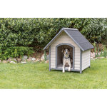 Caseta Perros Cottage, L, 96 × 105 × 112 cm, gris