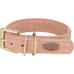 Pure Collar, Piel extra ancho, L–XL, 52–63 cm\/40 mm, rosa