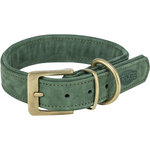 Pure Collar, Piel extra ancho, L–XL, 52–63 cm\/40 mm, salvia