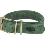 Pure Collar, Piel extra ancho, L–XL, 52–63 cm\/40 mm, salvia