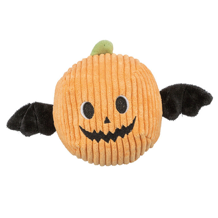 Calabaza Murciélago Naranja con sonido, 10 cm