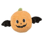 Calabaza Murciélago Naranja con sonido, 10 cm