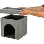 Cueva Kimy, 76 × 72 × 37 cm, gris claro