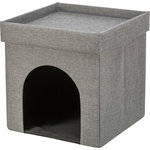 Cueva Kimy, 76 × 72 × 37 cm, gris claro