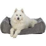 Cama Vital Lennox, 120 × 80 cm, gris