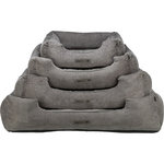 Cama Vital Lennox, 120 × 80 cm, gris