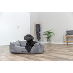 Cama Vital Lennox, 120 × 80 cm, gris