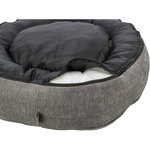 Cama Vital Lennox, ø 70 cm, gris