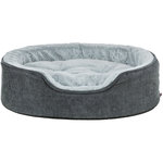 Cama Vital Lino Soft, 110 × 92 cm, gris\/gris claro