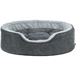 Cama Vital Lino Soft, 110 × 92 cm, gris\/gris claro