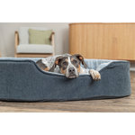 Cama Vital Lino Soft, 110 × 92 cm, gris\/gris claro