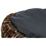Cama Leo, ø 50 cm, marrón claro\/marrón