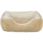 Cama Kaline Mio, 80 × 65 cm, marrón\/crema