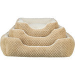 Cama Kaline Mio, 80 × 65 cm, gris\/rosa oscuro