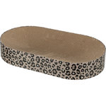 Cama de rascado Leo, 63 × 10 × 35 cm, marrón