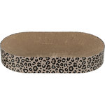 Cama de rascado Leo, 63 × 10 × 35 cm, marrón