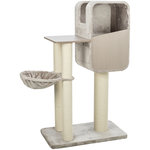 Poste Rascador Marina, 132 cm, gris