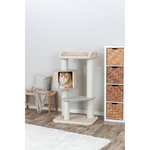 Poste Rascador XXL Kiara, 135 cm, crema