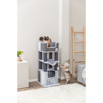 Poste Rascador XXL Lucano, 110 cm, gris