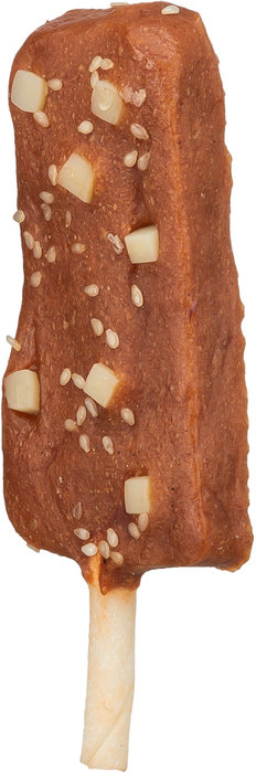 Polo de helado con pato, queso y sésamo Denta Fun, a granel, 12 cm, 45 g