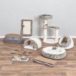 Rascadores leopardo blanco
