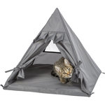 Cueva Tipi Samoa, 55 × 50 × 55 cm, gris