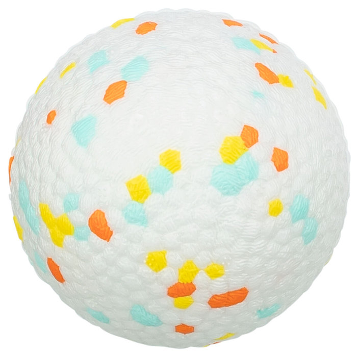Ligero y fuerte, pelota, EPS, ø 6,5 cm, blanco/m