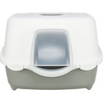Bandeja arena exterior Davio Top, con capucha, 56 × 39 × 39 cm