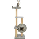 Rascador exterior Amalia, grande, 143 cm, gris