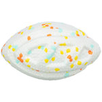 Ligero y fuerte, Rugby,EPS,12,5cm,blanco/multi-c