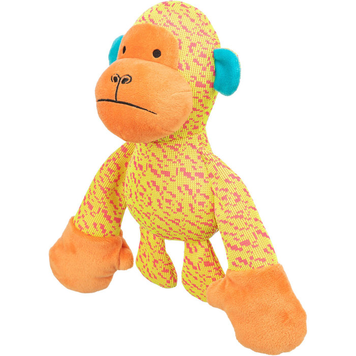 Mono, tela, 27 cm, amarillo