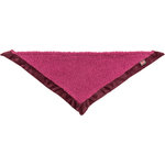 Navidad pañuelo de felpa, 55 cm, burdeos