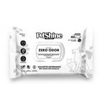 Toallitas Higiene Perro/Gato, No-Odor, 40 uds