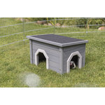 Casa de Animales Pequeños, 50 × 30 × 37 cm, gris