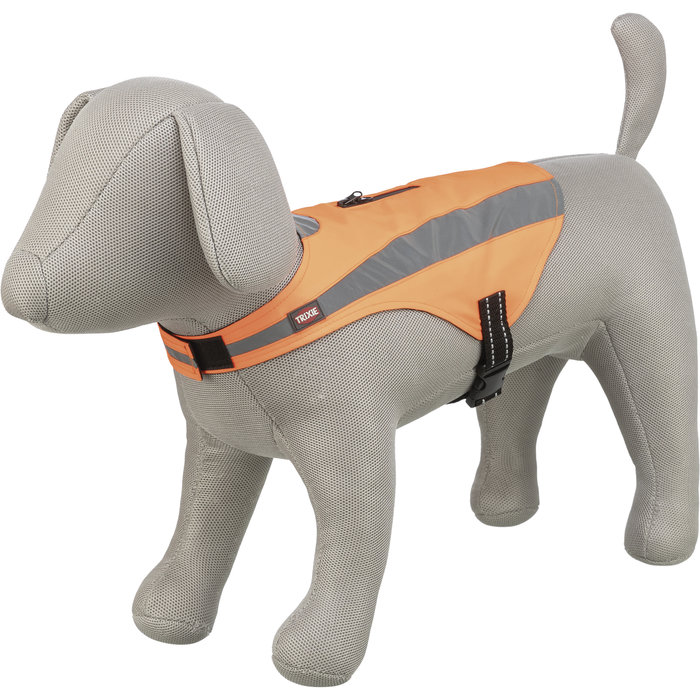 chaleco de seguridad, reflectante, L: 55 cm, neon naranja