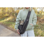 Bolsa delantera Mavi, 58 × 32 × 63,5 cm, negro