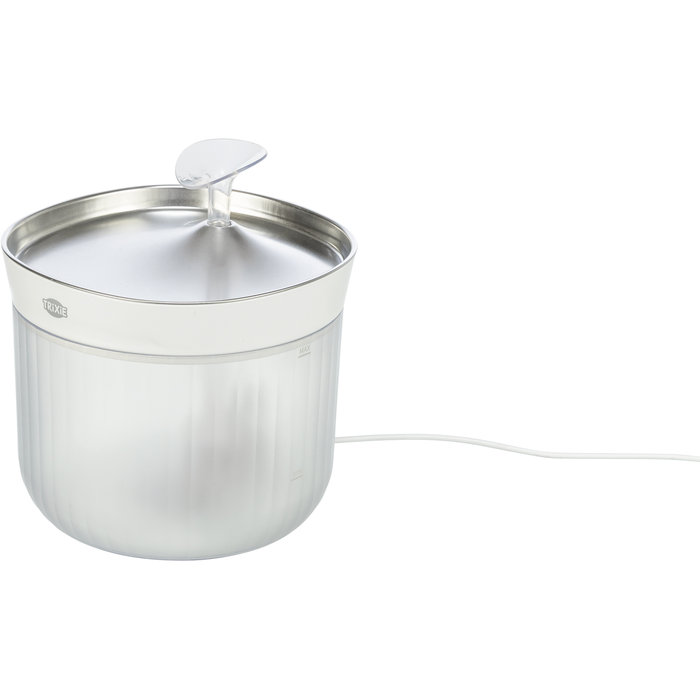 Fuente de agua Aqua Clear, plástico/acero inoxidable, 2,5 l/18 × 16 × 18 cm