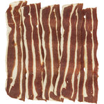 Tiras de bacon premio, con pechuga de pato y ternera, 19 tazas