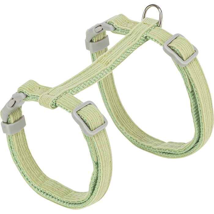 Arnés para gatos con correa, terciopelo, 28–45 cm/10 mm, 1,2