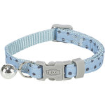 Collar de gato, puntos, 20–30 cm/10 mm, azul