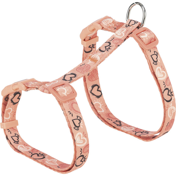 Arnés para gatos con plomo, flor de luz, 35–59 cm/13 m