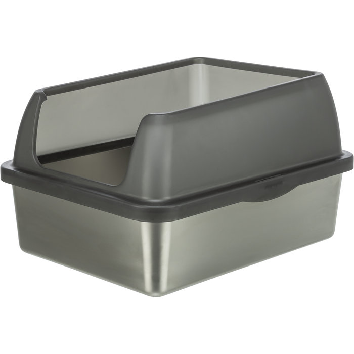 Bandeja de arena de acero inoxidable, con borde, 40 × 29 × 5
