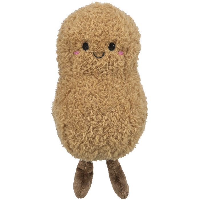 Cacahuete XXL, peluche, hierba gatera USA, 20 cm