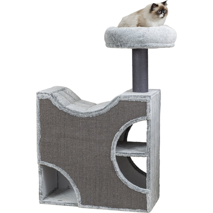 Rascador de ferro, 122 cm, gris