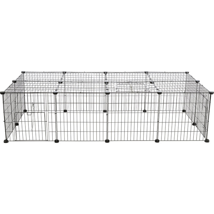 Pista al aire libre con cubierta, metal, 152 × 38 × 72 cm, b