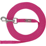 Correa de rastreo, extra claro, XS–S: 10 m/10 mm, fucsia